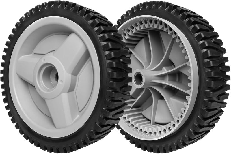 ranwin 532401274 Front Drive Wheels Fit for HU Mower - Front Drive Tires Wheels Fit for HU Self Propelled Lawn Mower Tractor, Wheel for HU700F, 2 Pack - Image 1